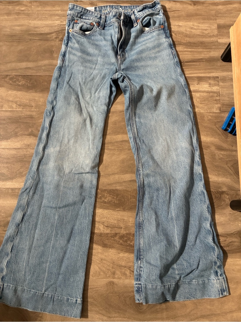 American Eagle Outfitters Light Blue Flare Jeans